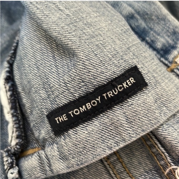 Lucky brand tomboy trucker jean jacket - Picture 9 of 12
